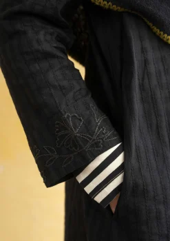 Vävd skjortklänning "Värmland" i ekologisk bomull-Gudrun Sjödén Best