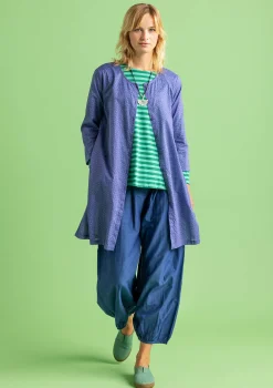 Vävd tunika "Monika" i ekologisk bomull-Gudrun Sjödén Outlet