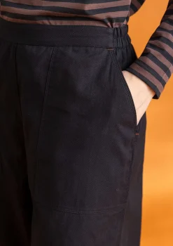 Vävd twillbyxa i ekologisk bomull-Gudrun Sjödén Best