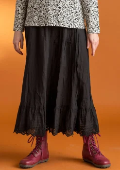 Vävd underkjol i ekologisk bomull-Gudrun Sjödén Outlet