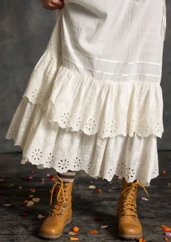 Vävd underkjol i ekologisk bomull-Gudrun Sjödén Discount